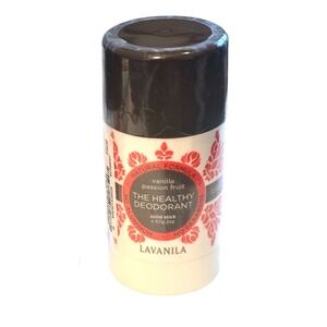 Lavanila The Healthy Deodorant Vanilla Passion Fruit 2oz Solid Stick 2 Pack New